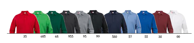 Combed L/S Polo Shirt - Image 2