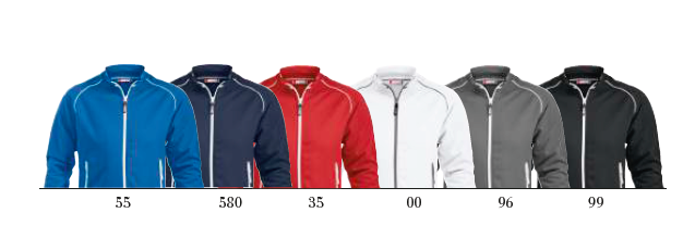 Sports Sweatshirt full zip with tripping - Image 2