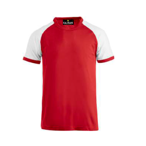 Two-Tone Cotton Raglan Sleeve T-shirt
